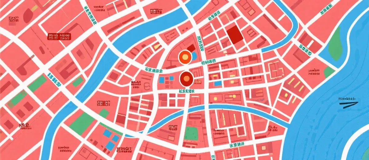 办公位置示意图